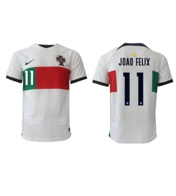 Portugal Joao Felix #11 Bortedrakt VM 2022 Kortermet